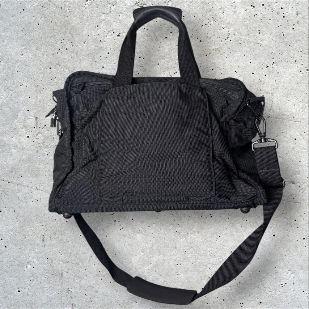 Tumi Alpha Ballistic Nylon‎ Briefcase Work Laptop Shoulder Crossbody Satchel Bag